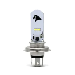 Lâmpada Farol Led Super Branca H4 8000k Cavalinho Carro/moto