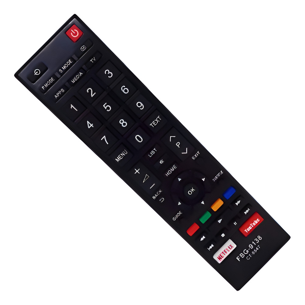 Controle Remoto Para Tv Semp Toshiba Fbg 9138 49l5865