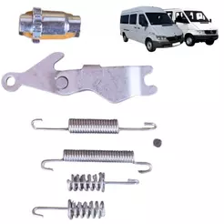 Reparo Sapata Freio Mao Para Sprinter 311,312,313 2002 A 2012 Para 1 Roda