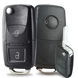 Carcaça Canivete Vw Golf 2 Botões 2001 2002 2003 2004 em Oferta na Shopee