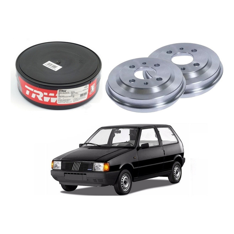 Tambor Freio Traseiro, Uno 1.0 1.3 1.5 1984 A 1994 em Oferta na Shopee