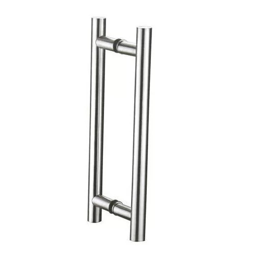 Puxador Tubular Redondo Porta Janela Madeira Vidro Alumínio Pivotante Cromado  30cm; 40cm; 50cm.
