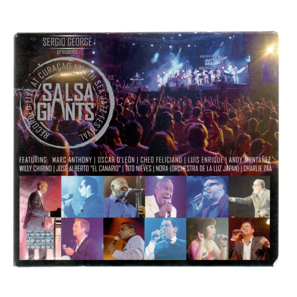 CD+DVD SERGIO GEORGE-PRESENTS SALSA GIANTS