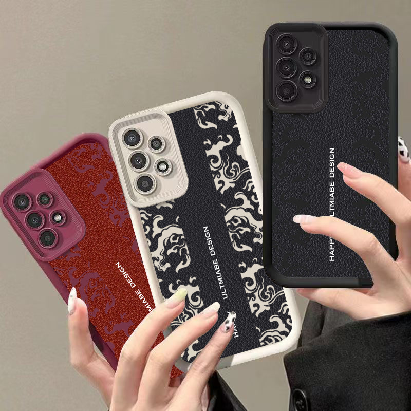 Adequado Para Samsung Galaxy A13 A33 A53 A73 A22 A32 4G 5G Capa De Telefone A23 A12 A52 A72 Protetora De silicone Duráve