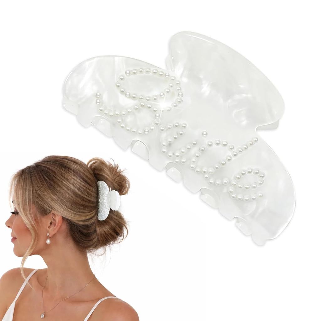 Presilha de Cabelo para Noivas - Presentes para a Futura Noiva, Acessórios para Noivas, Presilhas de Cabelo de Acrílico 