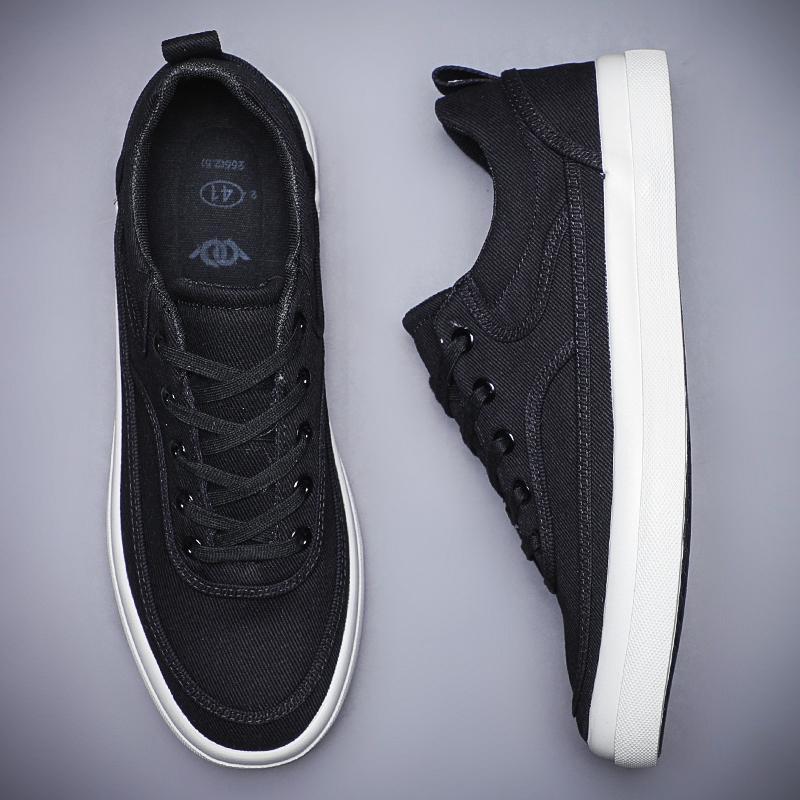 2025 novo estilo sapatos masculinos primavera respirável sapatos de lona sapatos casuais masculinos na moda All-Match tê