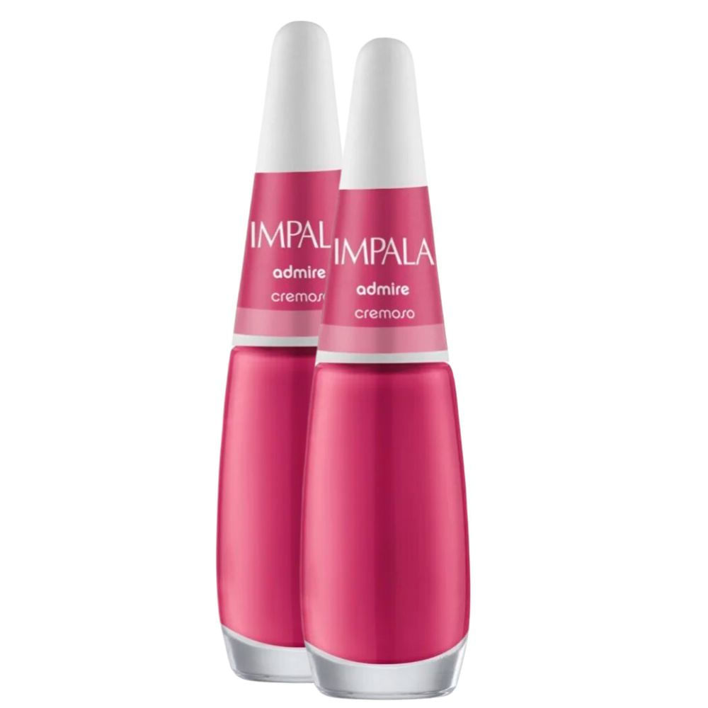 Kit 2 Esmalte Impala Cremoso Admire com 7,5ml