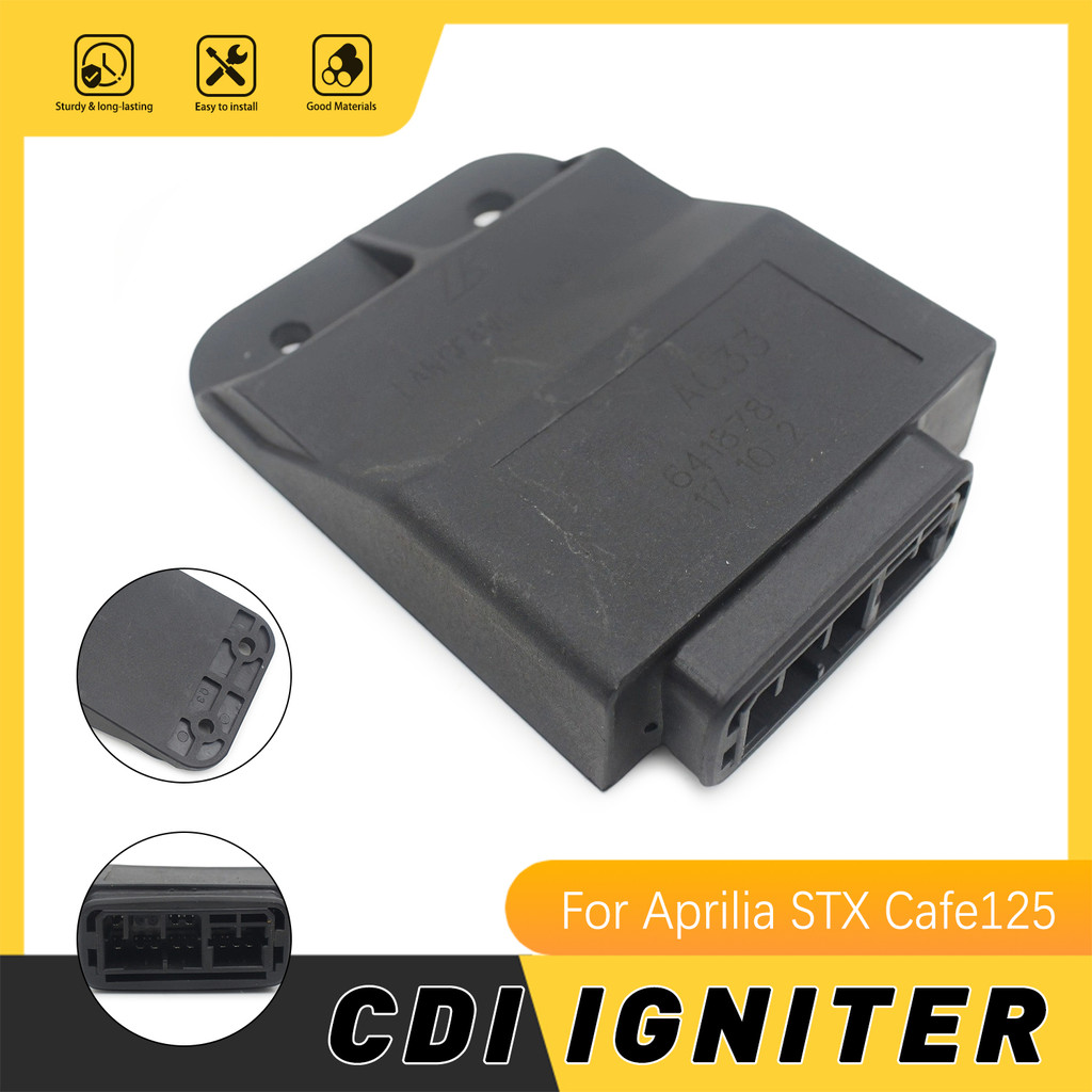 Caixa De Ignição CDI Para Motocicleta AC33 641878 25 15 1 Módulo De Controle Aprilia STX Cafe125 Compatível