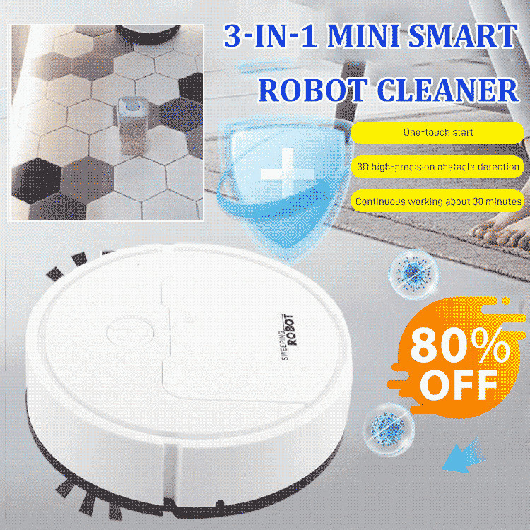 [Compacto e Inteligente] Robô Aspirador Inteligente Multifuncional Limpeza Automática/Robô Aspirador/Casa