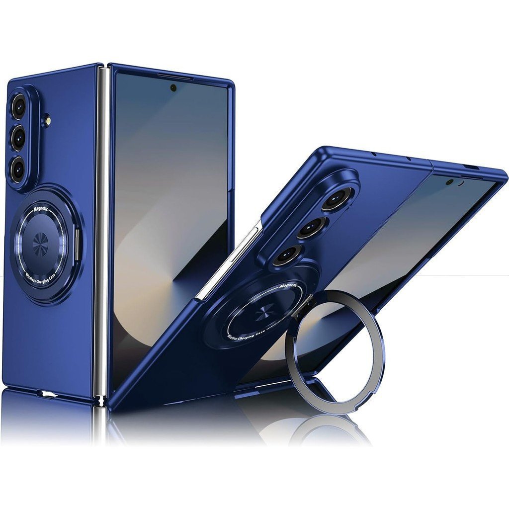 Suporte Magnético com Anel para Samsung Galaxy Z Fold 7, [Compatível com MagSafe