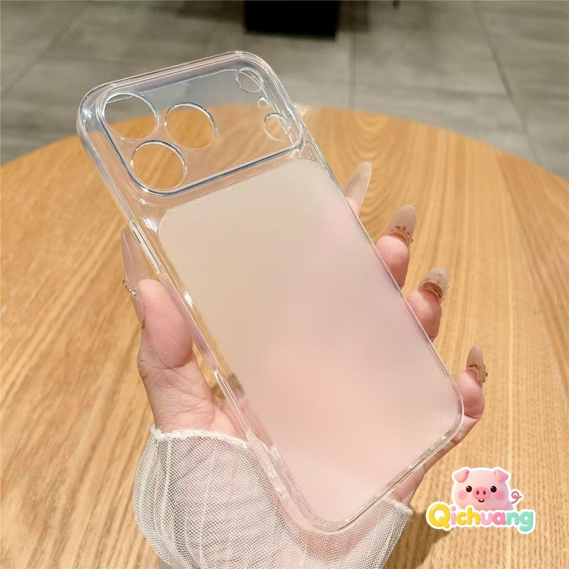 Capa De Telefone Semi Transparente Fosca Para Samsung Galaxy A18 A17 M17E F17 A27 A26 A25 A24 A23 A22S M22 A21S A20S A16