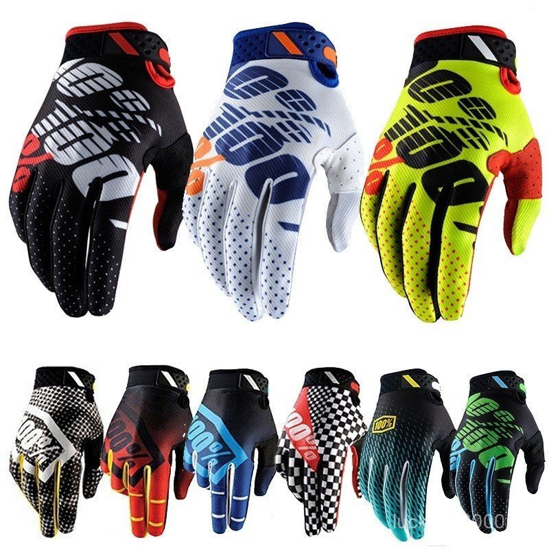 100% MTB 2021 Ciclismo Corrida Luvas Motocross Bike Rider Luvas de Proteção para Homens e Mulheres Mountain Bike Riding