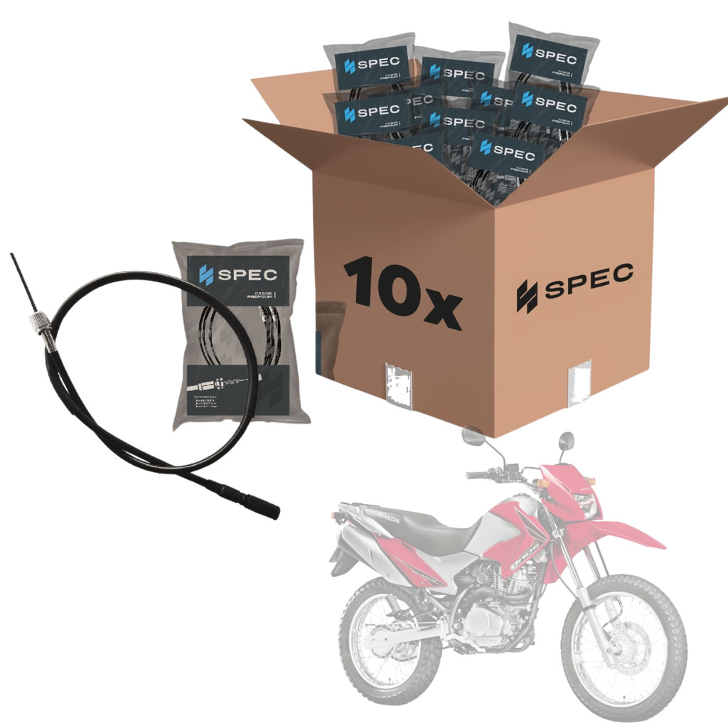 CABO VELOCIMETRO TITAN 2000 A 2008 KS BROS 125-150 2009 TAMBOR ATACADO KIT 10 UNIDADES · foto 2