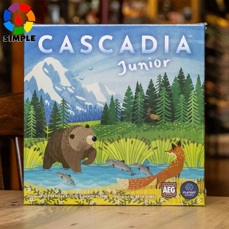 AEG & Flatout Games | Cascadia Junior - Based on The Award-Winning Board Game