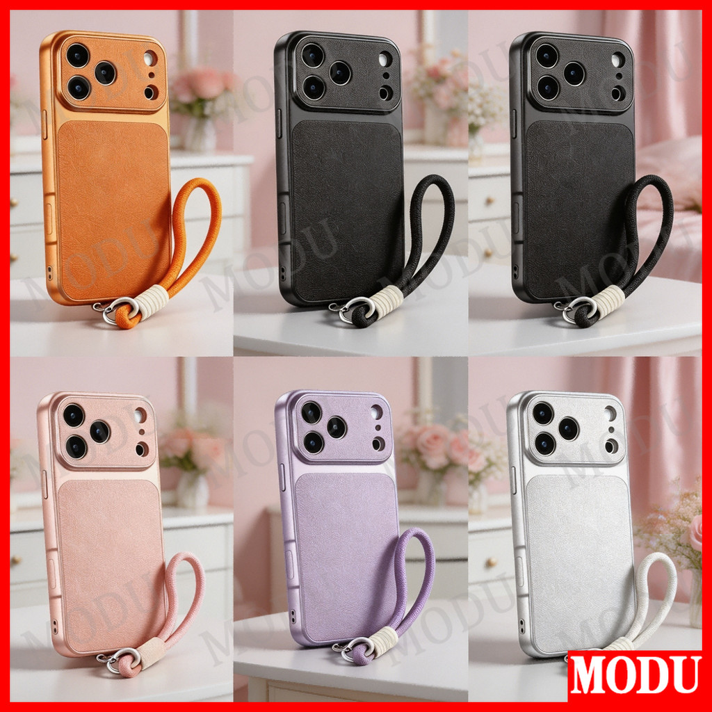Capa De Telefone Luxuosa De Couro De Cordeiro Fosco Para Samsung A57 A56 A55 A54 A53 A52 A51 A50 A30S A32 A31 A34 A37 A2