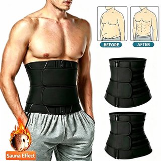 Cinta Modeladora Masculina Feminina Redutora Barriga/Abdominal Faixa Queima Gordura emagrecer Cinta Corretora de Postura