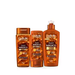 Kit Óleo Mágico Finalizador DaBelle Hair - 3 Produtos