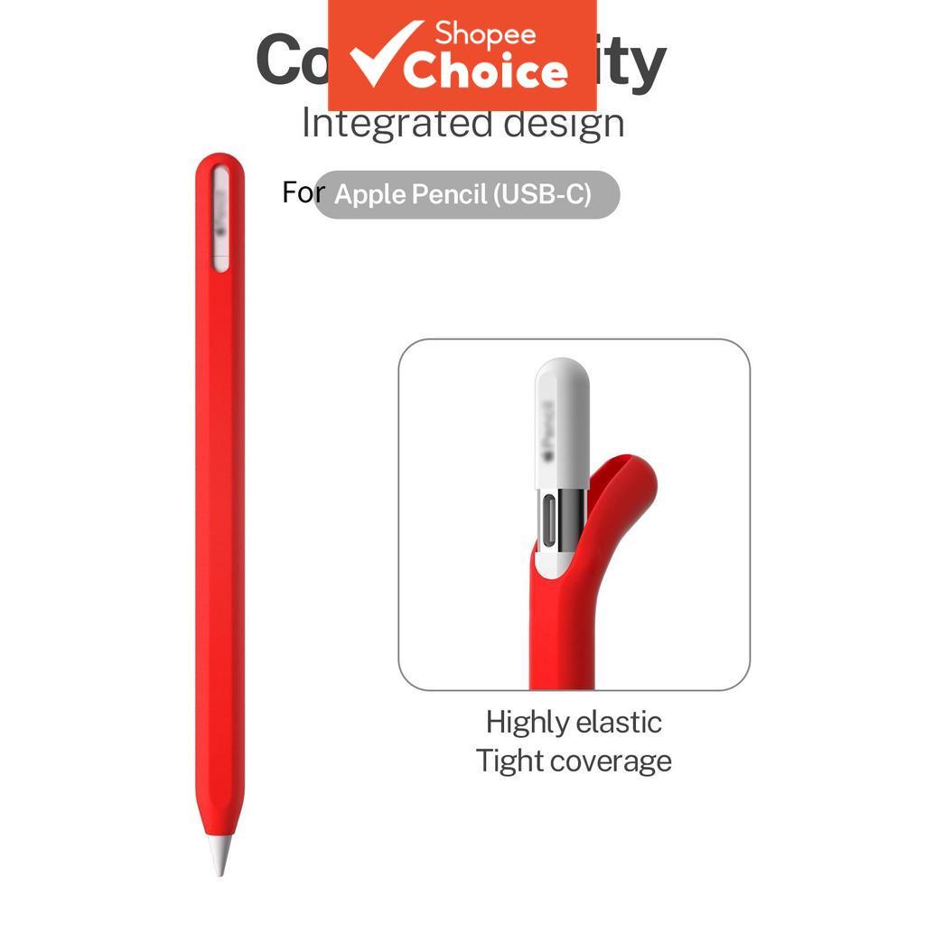 Capa De Silicone Apple Pencil 2 De Cor Única-Sensação De Toque De Pele , Durável