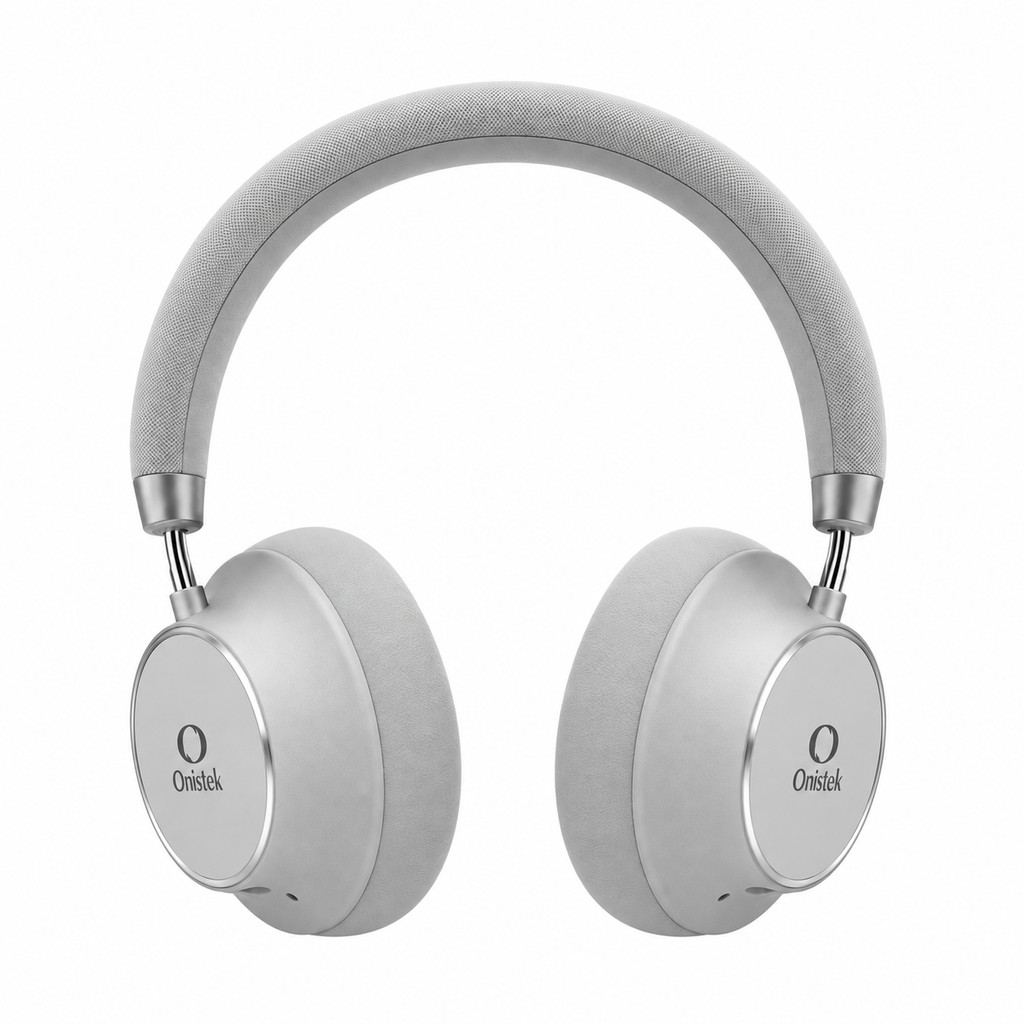 Fone de Ouvido Bluetooth 5.4 Sem Fio Headphone Onistek ON-HF200 ANC Cancelamento Ativo de Ruído 30h