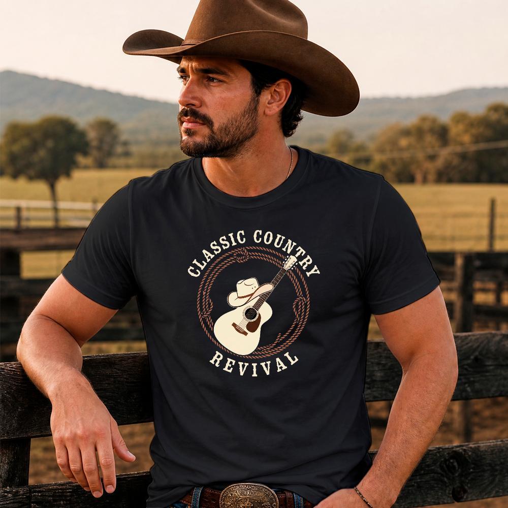 Camiseta Masculina Estampada Moda Country Classic Country Rodeio Brasil Tshirt