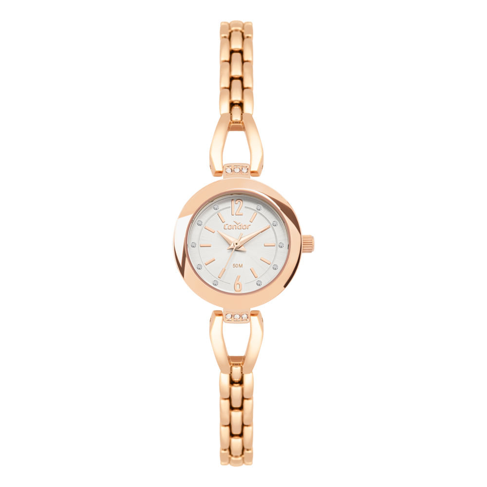 Relógio Condor Feminino Bracelete Rosé - CO2035NYU/5K