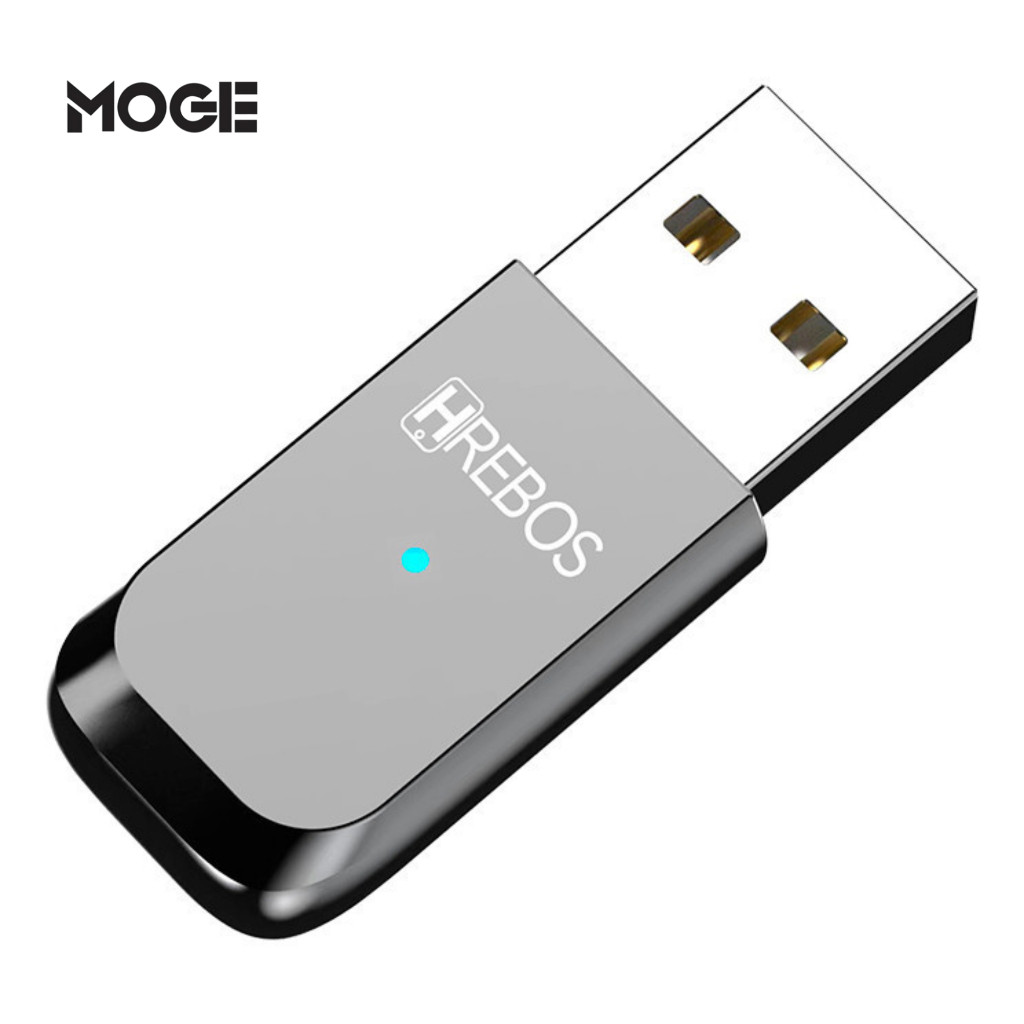 Adaptador Receptor Bluetooth USB | Música e Chamadas | Auto Sync | Hrebos AD-215