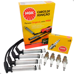 Jogo De Vela E Cabos Agile e Cobalt 1.4 2011 2012 2013 2014 2015 2016 Ngk