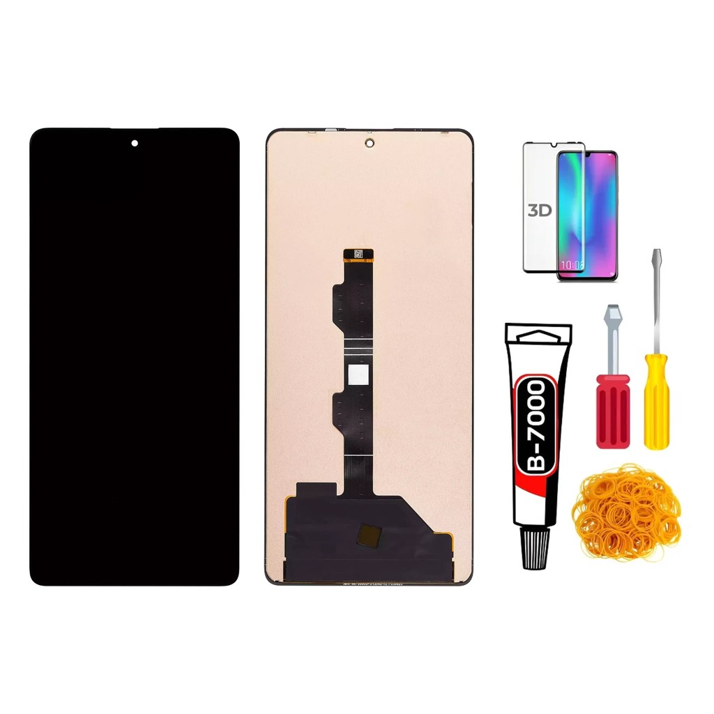 Frontal Tela Touch Lcd Para Xiaomi Poco M6 Pro 4g + Brindes