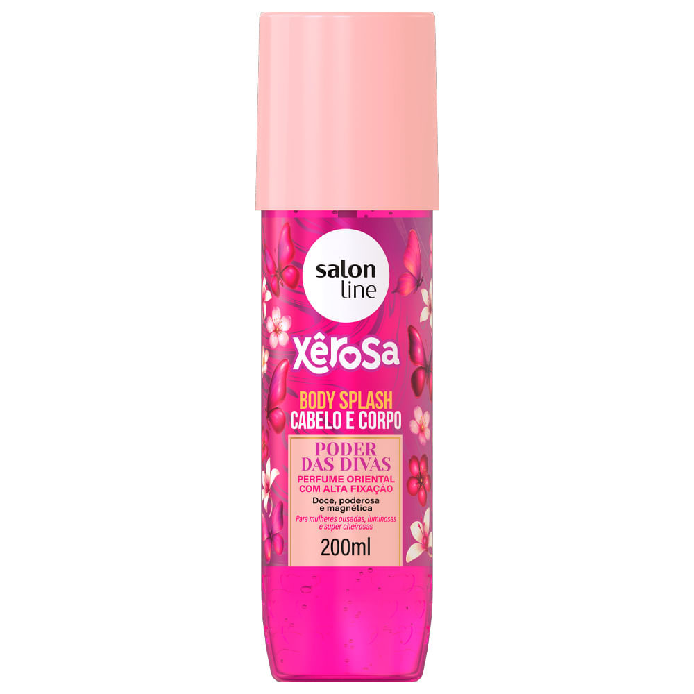 Body Splash Salon Line Xêrosa Poder Das Divas 200ml