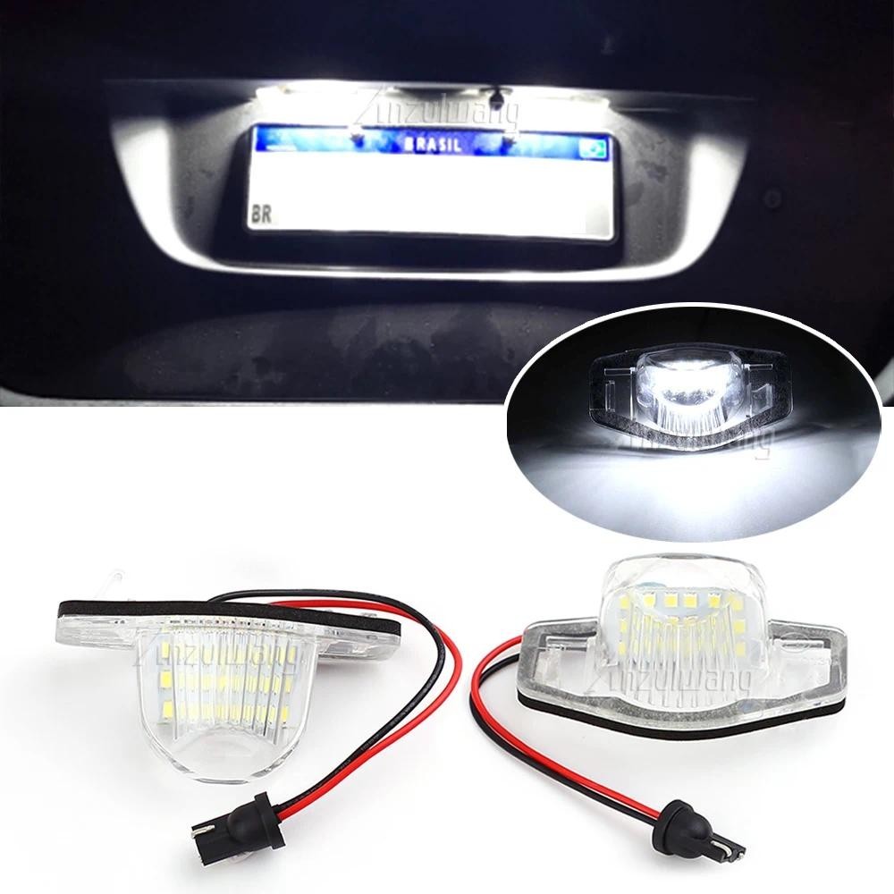 Carro 2 Pçs 18 LED Número Da Lâmpada Luz Placa De Licença Para Honda Fit Jazz Odyssey Stream Insight CRV FRV HR-V Crosst
