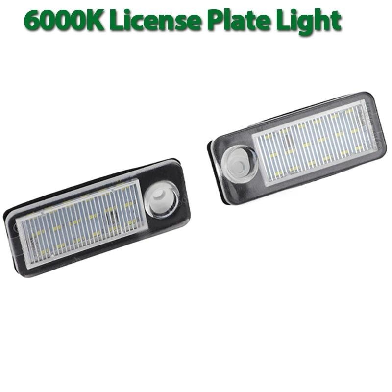 2x Canbus LED Número Da Placa De Licença Lâmpada Para Audi A6 C5 4B Avant Wagon 1997-2004 RS6 RS6 Plus 2002