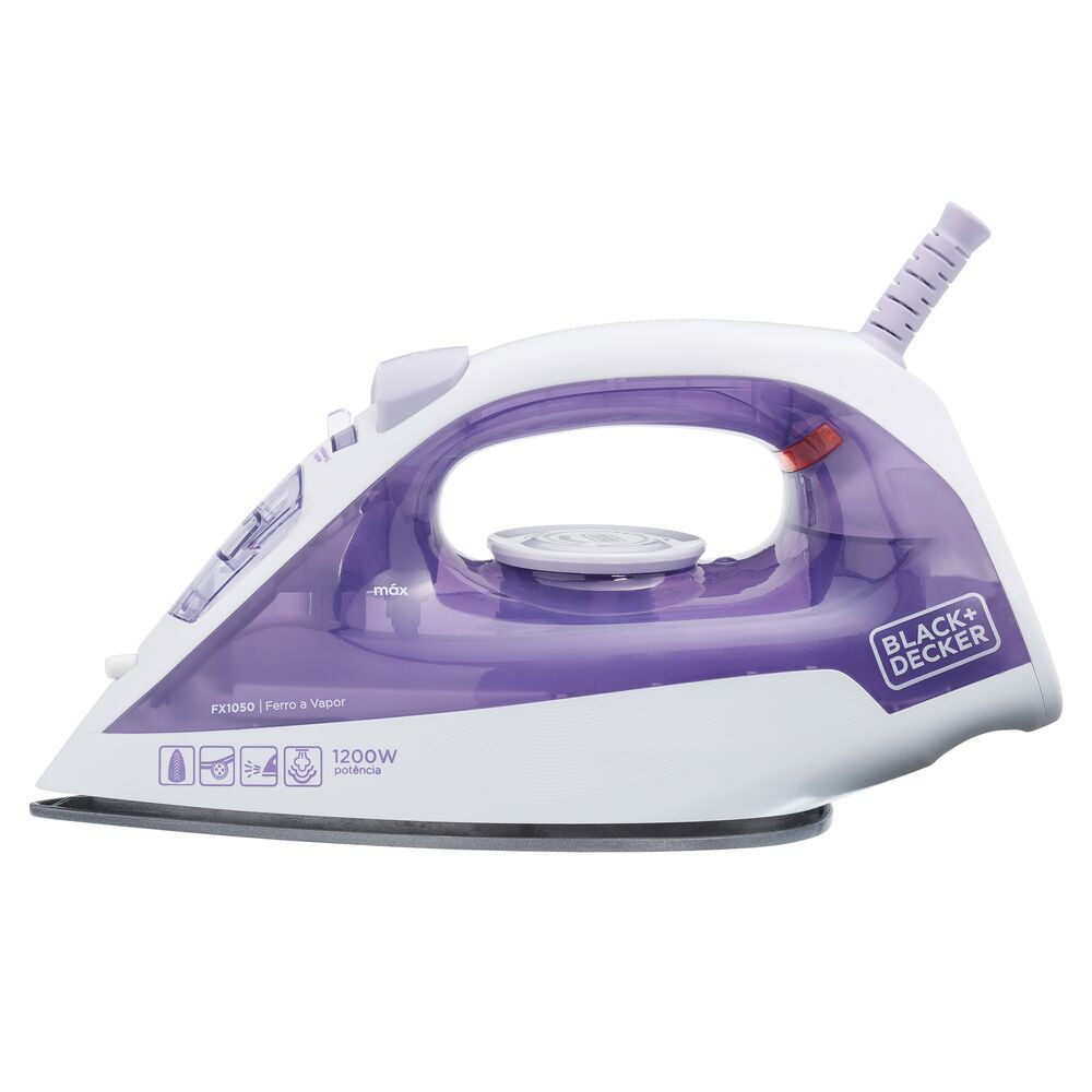 Ferro de Passar à Vapor Black e Decker FX1050 · foto 2