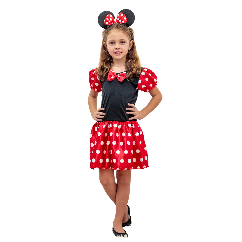 Fantasia Infantil Minnie Mouse