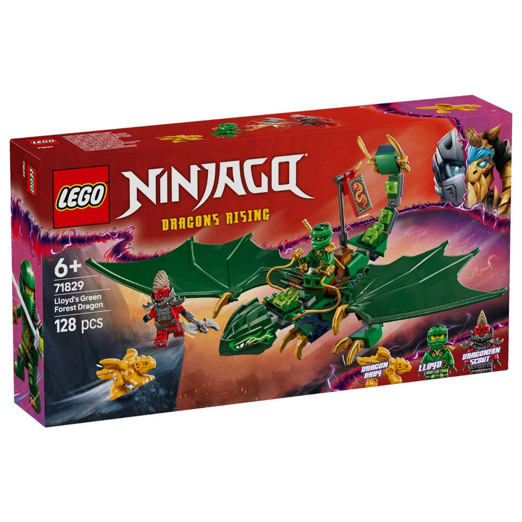 LEGO Ninjago - Dragão da Floresta Verde do Lloyd - 128 Peças - 71829