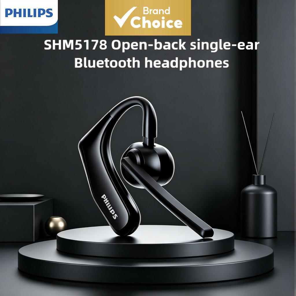 Fones de ouvido Philips SHM5178 sem fio Bluetooth, fones de ouvido de negócios, som estéreo Hi-Fi, microfone HD para