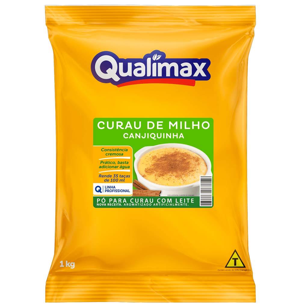 Mistura em Pó Curau de Milho Canjiquinha 1kg - Qualimax