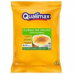 Mistura em Pó Curau de Milho Canjiquinha 1kg - Qualimax