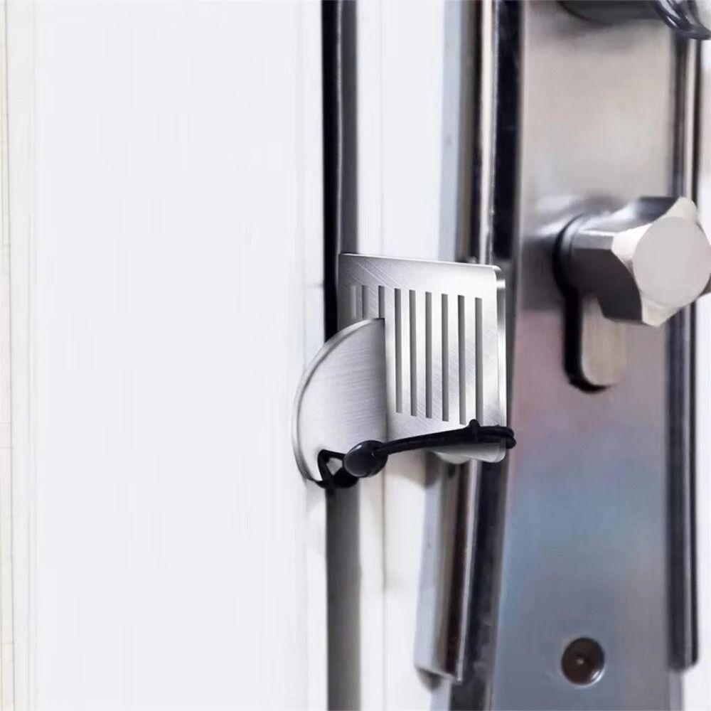 Bloqueador De Porta , Rolha De Fechadura Anti-Roubo De Segurança , Jammer De Hotel De Aço Inoxidável De Fácil Instalação