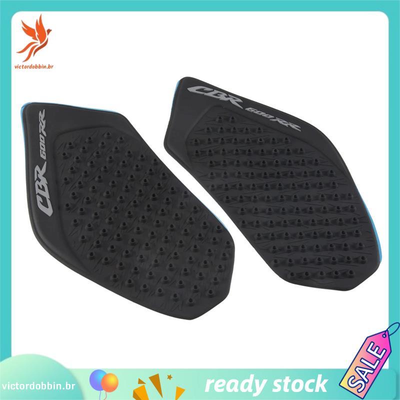 [victordobbin.br] Adesivo Antiderrapante Para Motocicleta , Almofada De Tração Tanque , Protetor Lateral De Joelho CBR60