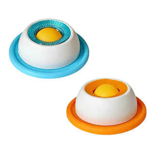 Lambedor Pet para Cães Brinquedo Interativo Dispenser de Petiscos Anti-Estresse Alimentação Lenta
