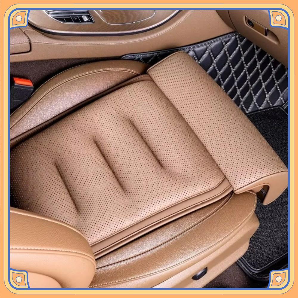 Almofada Perfumada Do Assento Carro , Suporte Antiderrapante Da Perna Espuma Memória Capa Camurça , Grossa Conforto Moto