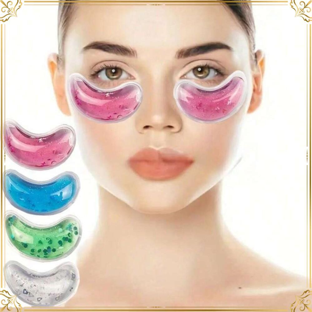 Patches Para Os Olhos , Almofada Em Gel De Compressa Quente E Fria , Sensação De Gelo Reutilizável , Olho Frio