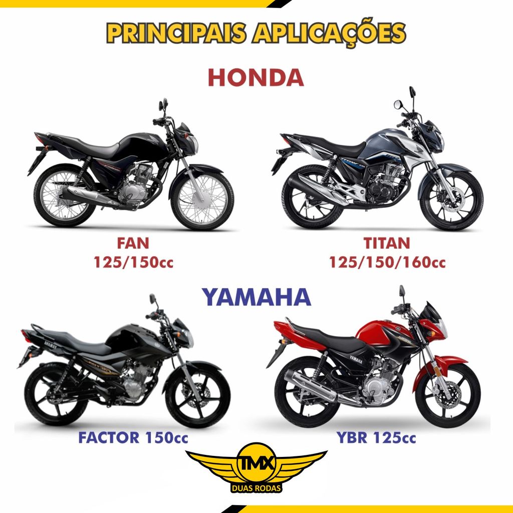 Pneu Moto Vipal 90/90-18 STREET ST600 Traseiro Honda CG Titan Fan YBR Factor Uso Sem Câmara — imagem 2 de 2