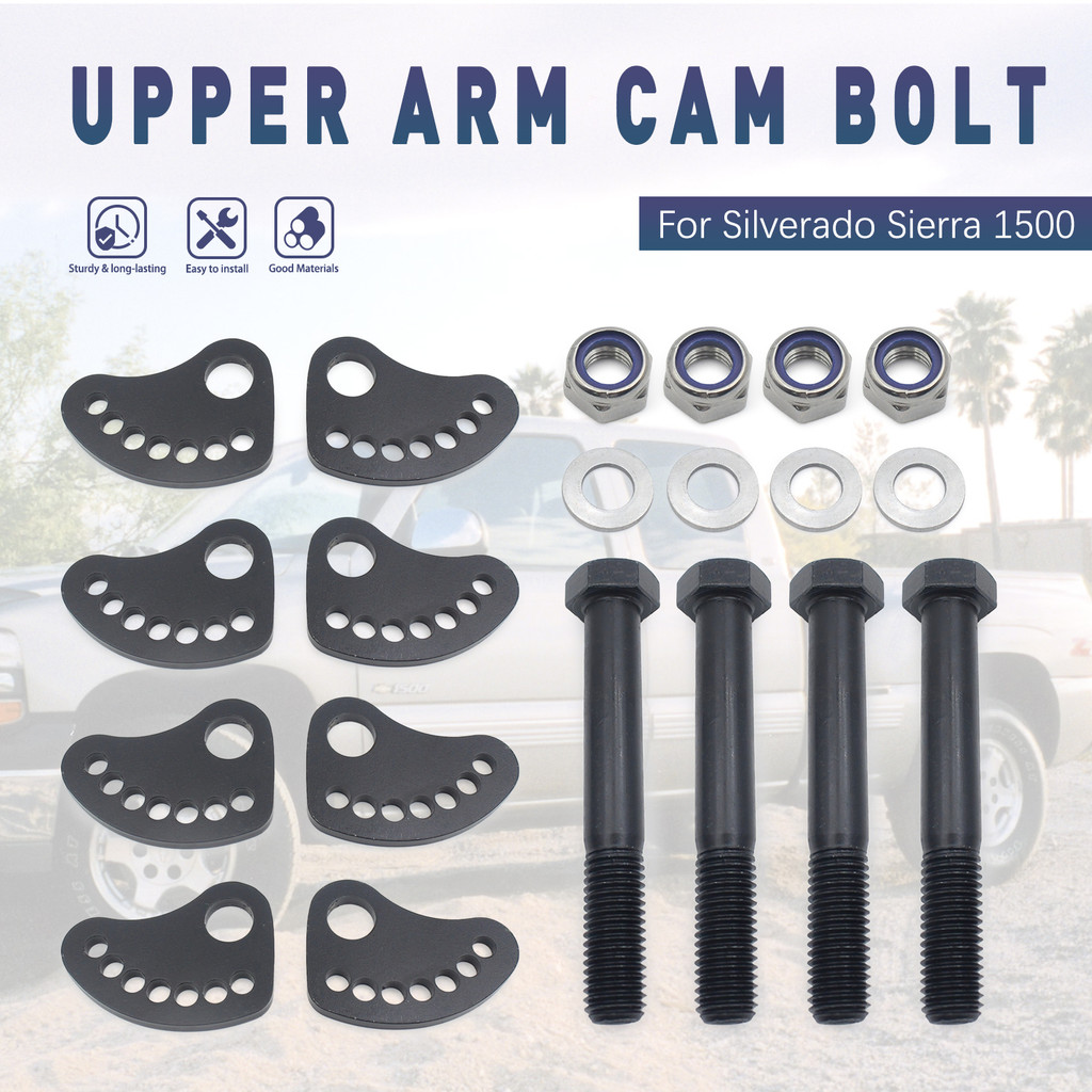 Para Silverado Sierra 1500 1999-2018 Peças Automotivas Camber Lock Alinhamento Fix Braço S