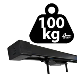 Rack de Teto Travessa 100kg 1,2m Preto Diversos Veiculos