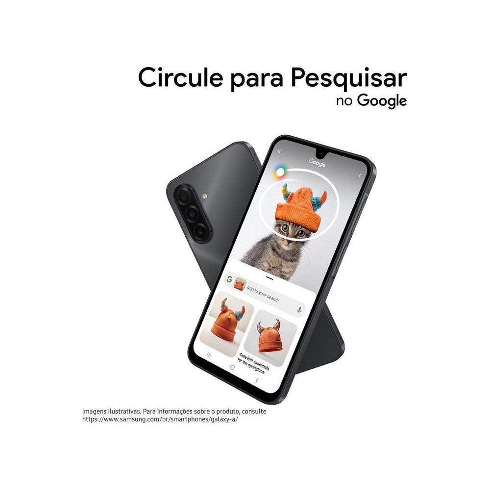 Celular Samsung Galaxy A17 RAM 6, 7" Câm. Tripla + Selfie 13MP — imagem 2 de 2