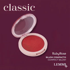Blush Compacto Blush On Me Classic HBM11 - Ruby Rose
