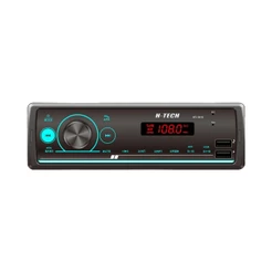 Auto Rádio MP3 4x25W RMS USB/Bluetooth Controle via App H-Tech - HT-1015