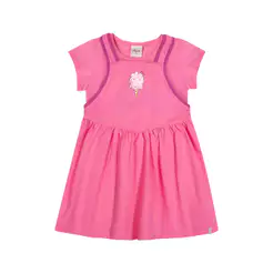 Conjunto Infantil Menina Algodão Doce Elian Rosa