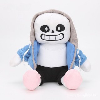 A série de brinquedos de pelúcia «Undertale», que inclui os personagens Sans, Girassol, Chara, Asriel e Lancer, é ideal 
